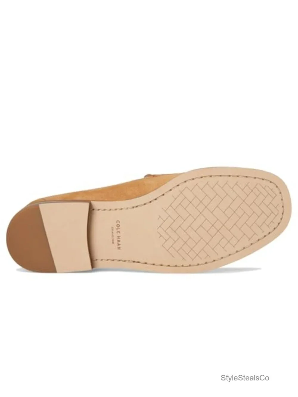 Cole Haan Lana Lux Penny Loafers Leather Suede Flat